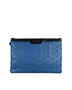 Jimmy Choo Derek Clutch - Blau