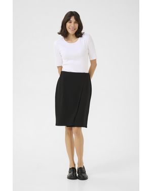 Kaffe Rock Slim Fit - Schwarz