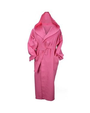 Artg "Robezz" Morgenmantel Mit Kapuze Für Damen - Pink