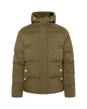 Dreimaster Winterjacke Mit Wattierung Herren Militärisch Oliv - Grün