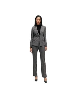 BOSS Anzugjacke Für Damen, Hals Kerbe - Schwarz