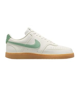 Nike "Vision Low" Sneaker Für Herren, Leder (Segel) - Weiß