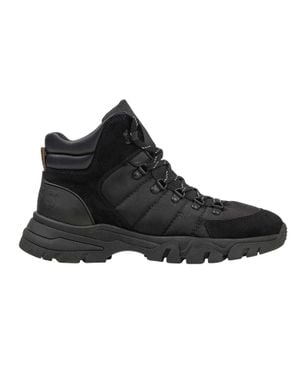 BOSS "Chester" Stiefeletten Für Herren, Leder - Schwarz