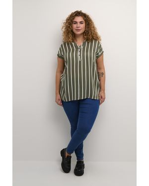 Kaffe Ärmellose Bluse Kcsida Ärmellose Bluse Regular Fit - Blau