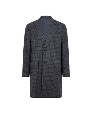 Lacoste Trenchcoat Für Herren, Reverskragen - Blau