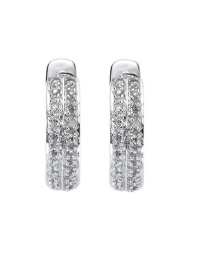 Diamonds by Ellen K. Ohrringe 585 Mit 40X Brillant Zus. 0,10Ct - Weiß