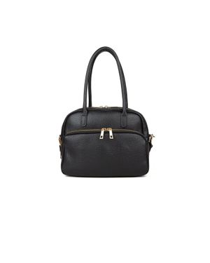 Giulia Monti Schultertasche - Schwarz