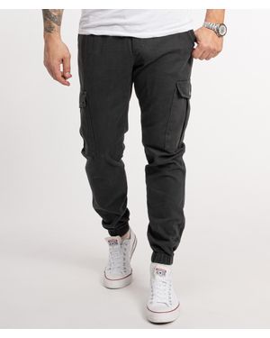 Rock Creek Cargohose - Schwarz