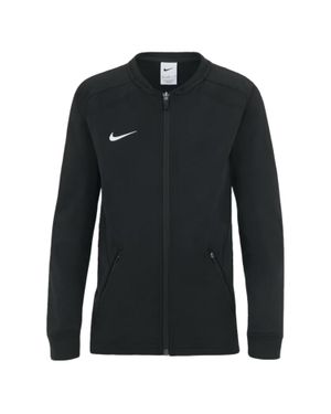 Nike Trainingsjacke Für Kinder, Hochleistungsmaterial, Raglanärmel (Schwarz)