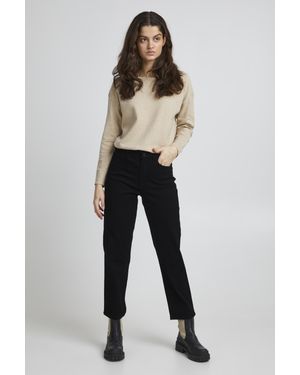Ichi Jeans Ihtwiggy Jeans Loose Fit - Schwarz