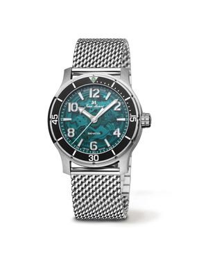 Jean Marcel Herren Armbanduhr Edelstahl Satiniert 22Cm - Grau