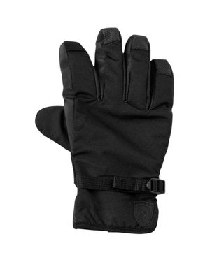PUMA Schild Logo-Handschuhe Für Herren, Fleece - Schwarz
