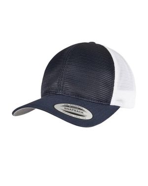 Flexfit "360" Kappe (Marineblau/Weiß)