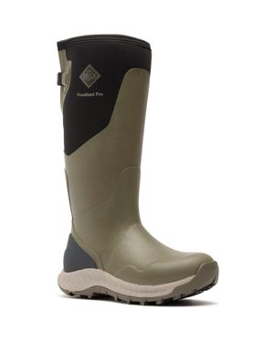 Muck Boot Woodland Pro Gummi Herren Oliv Wellingtonstiefel - Grün