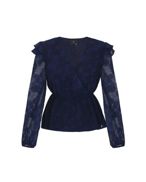 faina Bluse Frauen - Blau