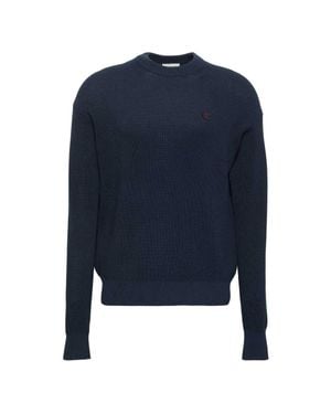 Calvin Klein Pullover Für Herren, Rundhalsausschnitt (Dunkel Saphirblau)