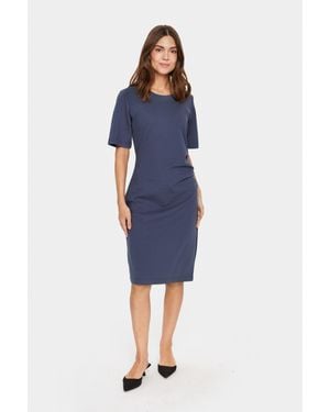 Saint Tropez Kleid Fitted - Blau