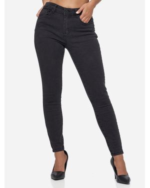 Tazzio Damen Skinny Fit Jeans - Blau