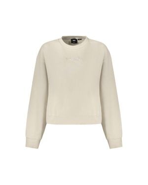 Vans Baumwolle Damen Sweatshirt - Natur