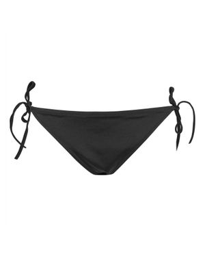 Calvin Klein "Cheeky" Bikinihöschen Für Damen, Seitlich Gebunden - Schwarz
