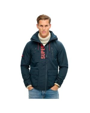 Superdry Herren Ultimate Sd Windbreaker - Blau