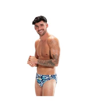 Speedo "Escape" Schwimmshorts Für Herren /Grün) - Blau