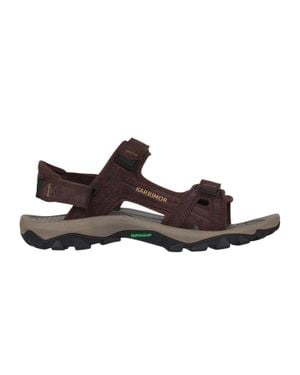 Karrimor "Antibes" Logo Sandalen Für Herren, Leder - Braun