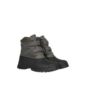 Mountain Warehouse Damen Gummistiefel "Grit" (Khakigrün) - Schwarz