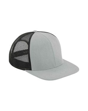 BEECHFIELD® "Original" Trucker Cap Flacher Schirm /Schwarz) - Grau