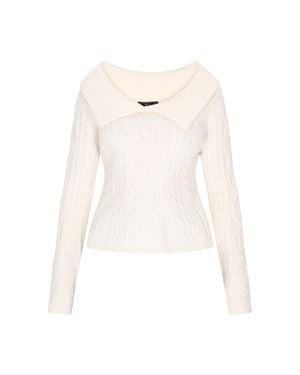 faina Pullover Frauen - Weiß