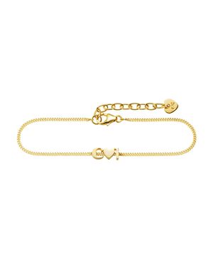 Caï Armband 925/- Sterling Silber Vergoldet - Mettallic