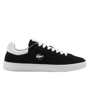 Lacoste "Baseshot" Sneaker Für Herren, Wildleder /Weiß) - Schwarz