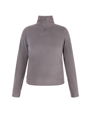Schmuddelwedda Fleecepullover Frauen - Grau