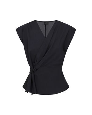 Dreimaster Bluse Frauen - Schwarz