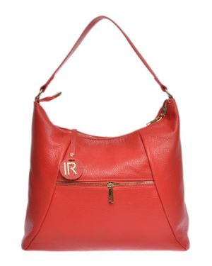 Isabella Rhea Rindsledertasche - Rot