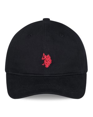 U.S. POLO ASSN. Cap One Size Aus 100 Baumwolle - Schwarz