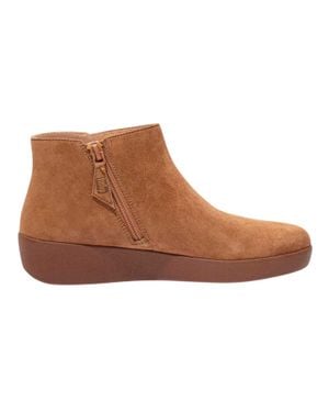 Fitflop "Sumi" Stiefeletten Für Damen, Wildleder (Hellbraun)