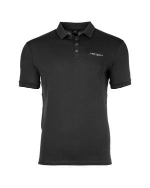 ARMANI EXCHANGE Polo Poloshirt - Schwarz