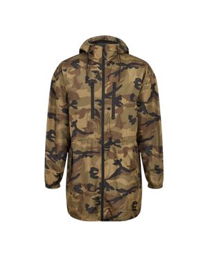 Brave Soul Parka Für Herren, Leicht -Braun) - Grün