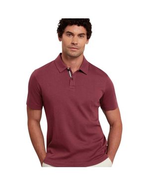 Ted Baker Poloshirt Für Herren (Weinrot)