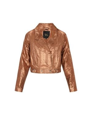 faina Jacke Frauen Kupferschlange - Weiß