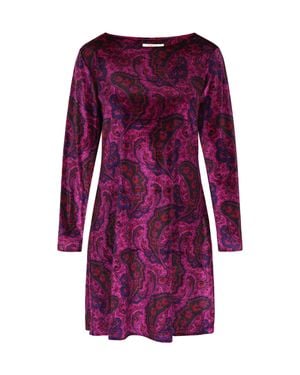 Usha Kleid Frauen Violett Mehrfarbig - Lila
