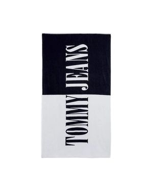 Tommy Hilfiger Herren Strandtuch Archives Block - Blau