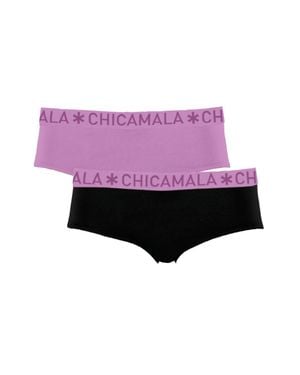 MUCHACHOMALO Chicamala Slips – 2Er-Pack – Damenunterwäsche - Lila
