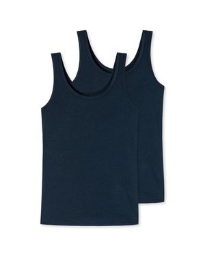 Uncover By Schiesser Uncover By Schiesser Trägertop Unterhemd - Blau