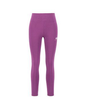 Alpha Industries Basic Small Logo Leggings - Lila