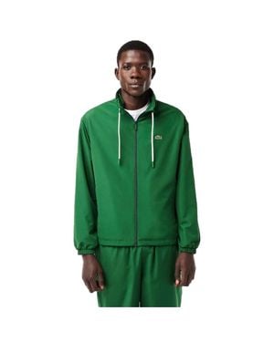 Lacoste Jacke Für Herren, Mit Reißverschluss - Grün