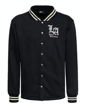 King Kerosin Herren Clicker Jacket La King - Schwarz