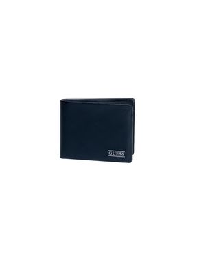 Guess Leder Geldborse Bifold - Blau