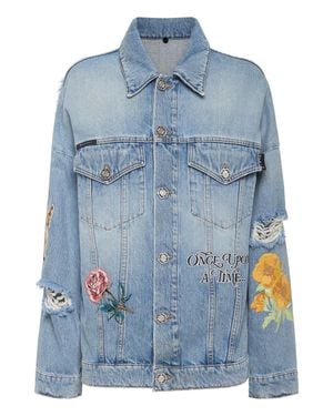 Philipp Plein Roedge Jacket Fairy - Blau